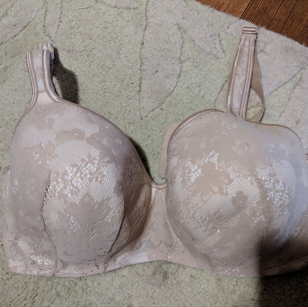 Cacique/Lane Bryant Size 38G Lace Lined Balconette